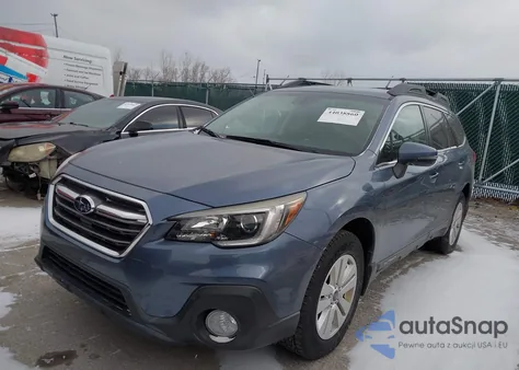 2018 Subaru Outback 2.5I Premium из США, поврежденный, VIN 4S4BSAFC1J3303343